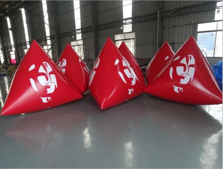 inflatable triangle buoy 6